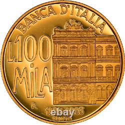 #908643 Coin, Italy, 100000 Lire, 1993, Rome, MS, Gold, KM177