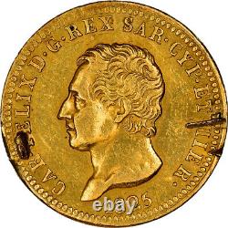 #971926 Coin, ITALIAN STATES, SARDINIA, Carlo Felice, 40 Lire, 1825, Torino, E