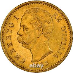 #972017 Coin, Italy, Umberto I, 20 Lire, 1882, Rome, MS, Gold, KM21