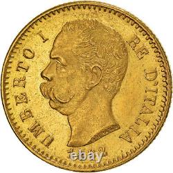 #972978 Coin, Italy, Umberto I, 20 Lire, 1882, Rome, MS, Gold, KM21
