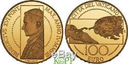 AA7429 ITALY Vatican Benedict XVI, 2005-2013 100 Euro 2008 27,51 g Fine gold