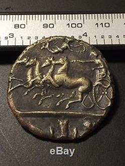 Ancient Greece Sicily Coin Part Gold Or Bronze Syracuse Dolphins Horses 100AD AD