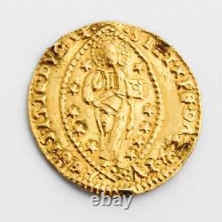 Antique Gold Coin 1501 Italy Ducat Venice Leonardo Loredano Altered Surface NGC