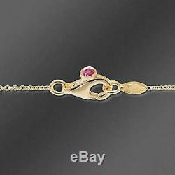 Authentic 18kt YELLOW Gold 5 Station Diamond. 25ct Station Necklace-Roberto Coin
