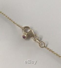 Authentic 18kt YELLOW Gold Dangling Diamond 0.33ct Station Necklace-Roberto Coin