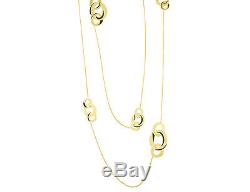 Authentic 18kt Yellow Gold Chic N Shine 37 Necklace by Roberto Coin