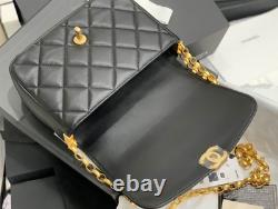 Authentic Classic Flap Bag Wallet The Golden Coin 2020 edition CC CH-AN-EL