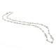 Authentic Dog-Bone Station 18 White gold, 7 diamonds Necklace by Roberto Coin
