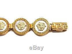 Authentic Gianni Versace Vintage iconic Medusa coin bracelet