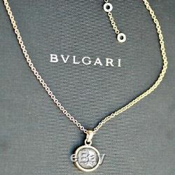 Beautiful Classic Bvlgari 18kt Yellow Gold Monete Pendant Necklace Ancient Coin