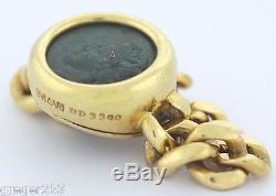 Bvlgari Bulgari 18k Yellow Gold 3rd Cent Bc Ancient Coin Ring 13 Grams Size 7