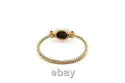 Bvlgari Roma 1970's Monete 162 BC coin bracelet in 18 kt yellow gold with gems