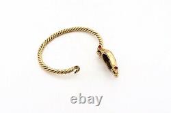 Bvlgari Roma 1970's Monete 162 BC coin bracelet in 18 kt yellow gold with gems