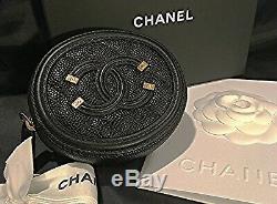 CHANEL Black Filigree O Coin Case 19S A81458 Y60542 94305
