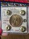 Coin Gold Kingdom D' Italy Lictor 50 Livres 1931 A. Ix Sealed Qfdc