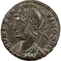 Constantine I Great NGC ChXF Constantinople Commemorative Ancient Roman Coin 128
