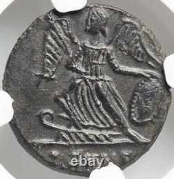 Constantine I Great NGC ChXF Constantinople Commemorative Ancient Roman Coin 128