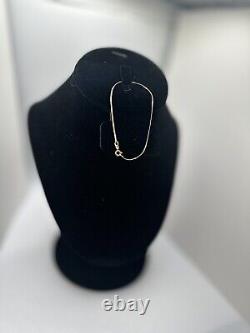 Dainty Vintage Italy Gold 14k Yellow Gold Bracelet Minimalist Grannycore
