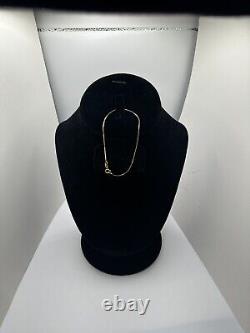 Dainty Vintage Italy Gold 14k Yellow Gold Bracelet Minimalist Grannycore
