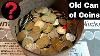 Epic Score Old Coffee Can Tin Full Of Old Coins Coin Collection