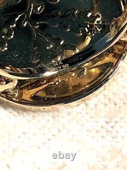 Eterna Gold 14k Yellow Gold Italian 20-lire Coin Ring, Size 7 (m4361g-24)