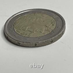 Euro coin 2 Euro coin Italy 2002 Dante Alighieri Rare Mint Mark R