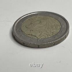 Euro coin 2 Euro coin Italy 2002 Dante Alighieri Rare Mint Mark R