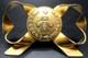 GUCCI Italy Bumble Bee Coin Golden Bow Ring Size 7