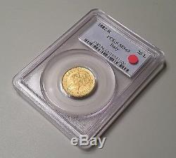 Gold 1882-R Italy 20 Lire PCGS MS63 Rare Scarce Uncirculated UNC Rome Roman Coin