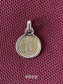 Gold Coin Pendant 16K Italy