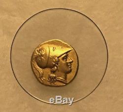 Gold Sicily Syracuse Athena Coin