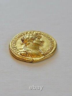 Hadrian Aureus Ancient Roman Gold Coin