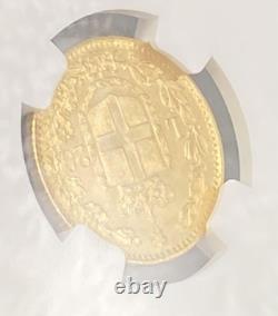 High quality appraisal 1882, Italy, Umberto I, 20 Lira gold coin/MS63
