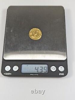 Honorius Solidus Roman Empire Gold Coin 393-423 AD Madrid