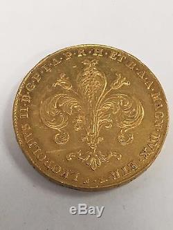 ITALIAN STATES. TUSCANY. Leopoldo II, 1824-1859. 80 Fiorini (Florins)-200 Paoli