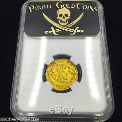 Italy 1400-13 Gold Coin Jesus Christ Ngc 65 Mint State Ducat 650+ Yrs Old