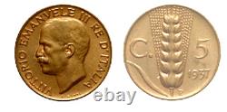 ITALY Lot of Two Hundred Sixty (260) Lire & Centesimi- Historical Coins