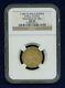 Italy Papal States 1789 Doppia Gold Coin, Almost Uncirculated Certified Ngc Au50