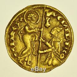 Italy, Venice, Giovanni Gradenigo, Ducat (1355-1356)gold Coin Gvf+