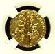 Italy 1789-1797 Gold Coin Zecchino Venice St Mark FR-1445 NGC AU Details