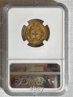 Italy 1882R 20 Lire Gold NGC MS64 SKU# 6567