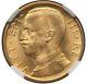Italy 1931-r Yr. IX 50 Lire Gem Uncirculated Gold Coin, Ngc Certified Ms65