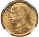 Italy 1931-r Yr. IX 50 Lire Gem Uncirculated Gold Coin, Ngc Certified Ms65