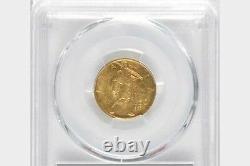 Italy 1933-r Yr. XI 50 Lire Uncirculated Gold Coin, Pcgs Certified Ms62