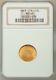 Italy 19.5mm 1863-t Bn 10 Lire Gold Coin Choice Uncirculated Ngc Certified Ms64