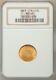 Italy 19.5mm 1863-t Bn 10 Lire Gold Coin Choice Uncirculated Ngc Certified Ms64