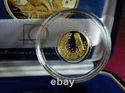 Italy, 2022, Fontana Di Trevi, 10 euro GOLD coin, Proof, ONLY 1500 PIECES
