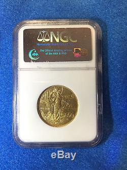 Italy, 50 Lira Gold. 1911R, 50th Anniversary of Kingdom