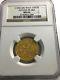 Italy, Achaia (1346-64) Hand Hammered Gold 1 Zecchino / Ngc Ms-64