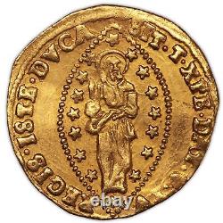 Italy, Coin, Alvise Mogenico III, Gold, Zecchino, Venezia, 1763-1778, Venice